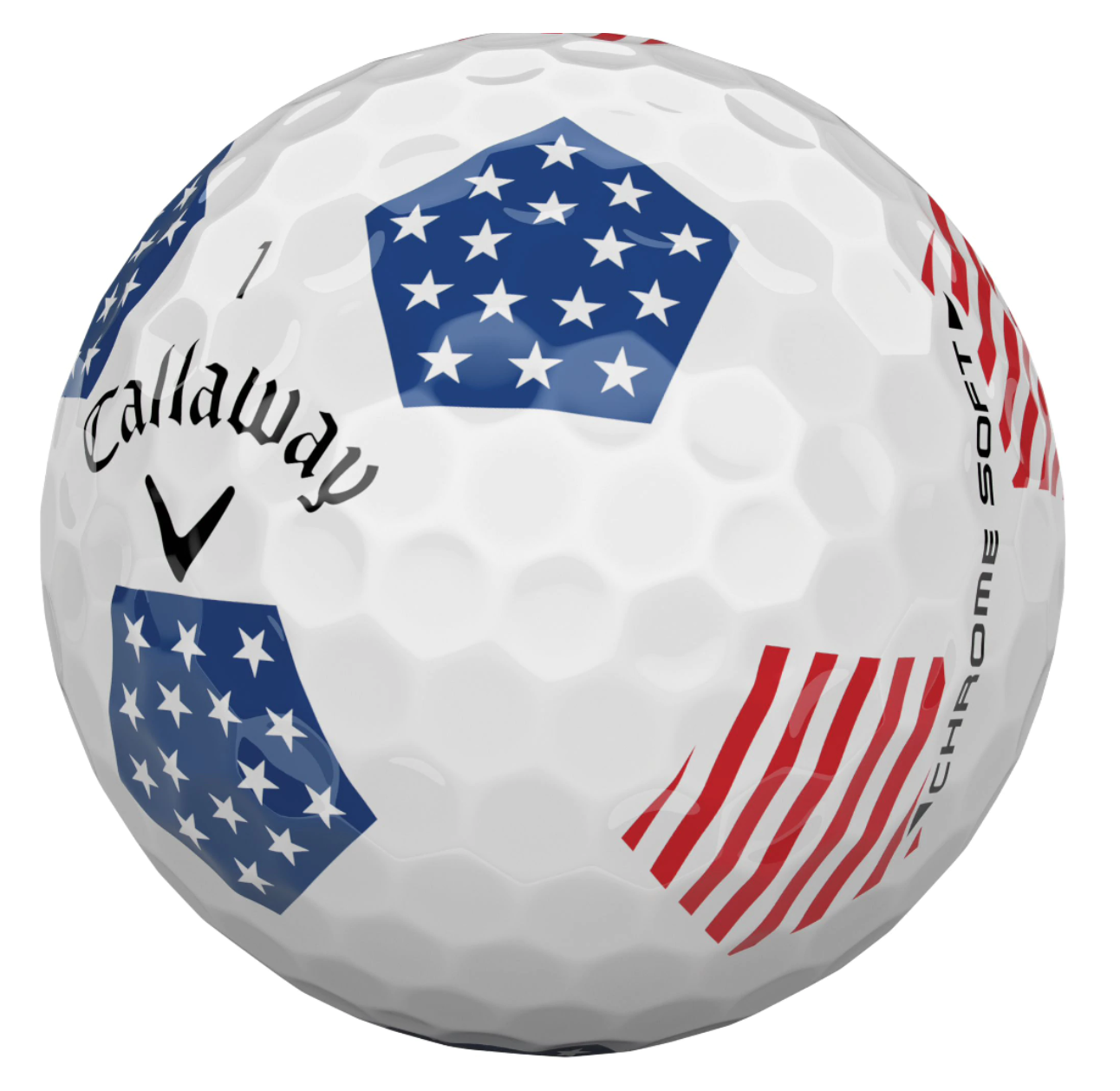 Callaway Chrome Soft Stars and Stripes Golf Balls -$34.98 + Free 2 Day ...